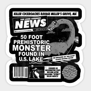 X-Files Weekly Conspiracy News Sticker